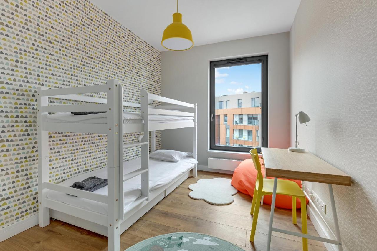 Premium Family & Business Old Town Riverside Apartment With Parking Гданськ Екстер'єр фото