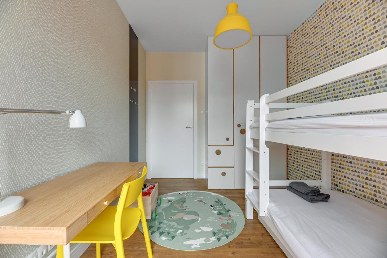Premium Family & Business Old Town Riverside Apartment With Parking Гданськ Екстер'єр фото